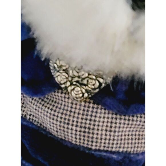 Jerry Elsner Velvet Treasures Mrs. Daley Stuffed Bear Vintage‎ Has Tag Has Spot. - Picture 6 of 13